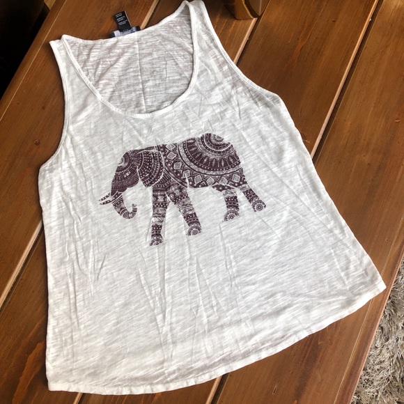 Forever 21 Tops - Elephant Tank Top